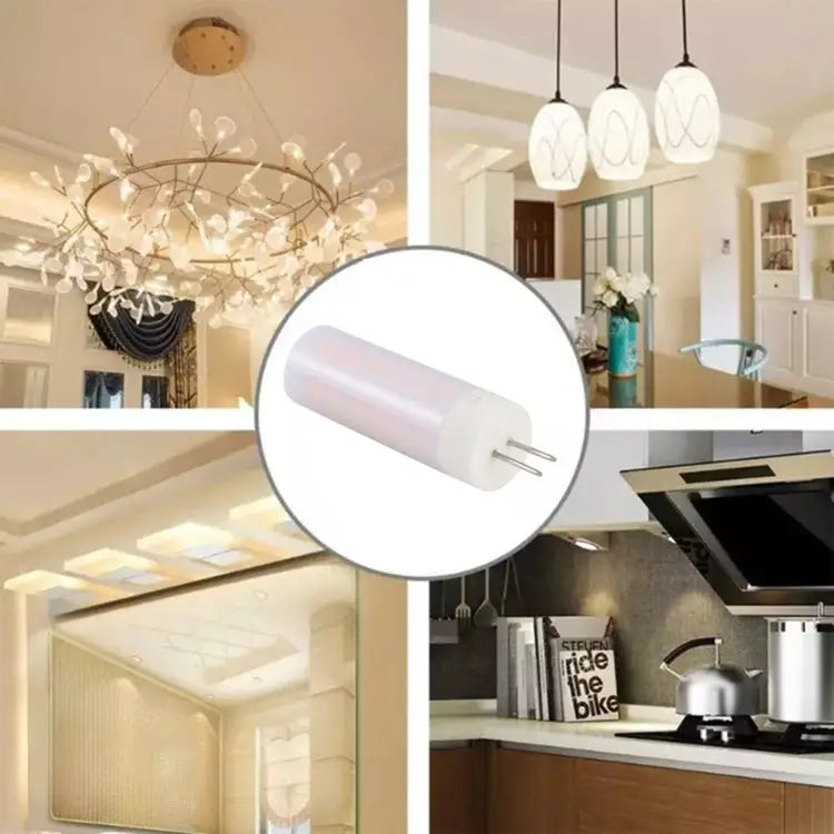 G4 36 LEDs SMD 2835 Flickering Flame Fire Effect LED Bulb Corn Light Retro Decoration Lamp DC 12V(Golden Yellow Light)