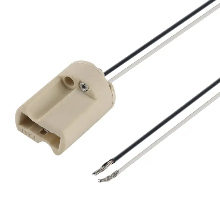 G9 Ceramic Lamp Base Socket Halogen Lamp Holder Cable Length: 20cm G9 - G9