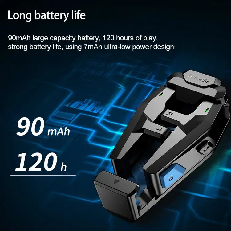 GameSir F4 Foldable Eagle Wing Shaped Physical Direct Connect Capacitor Gamepad Compatible with IOS & Android System