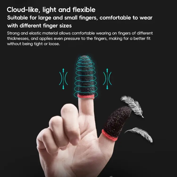 GameSir Talons 1 Pair Sweatproof Anti-slip Breathable Gaming Fingertips Gaming Fingertips - Gaming Fingertips - Apple
