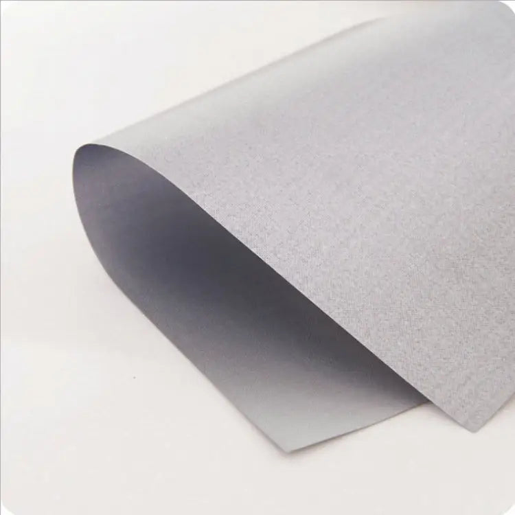 Gas Furnace Surface Ultra-thin Fibre Material Stovetop Protective Cleaning Pad Size: 27*27cm 0.12mm (Silver) 0.12mm