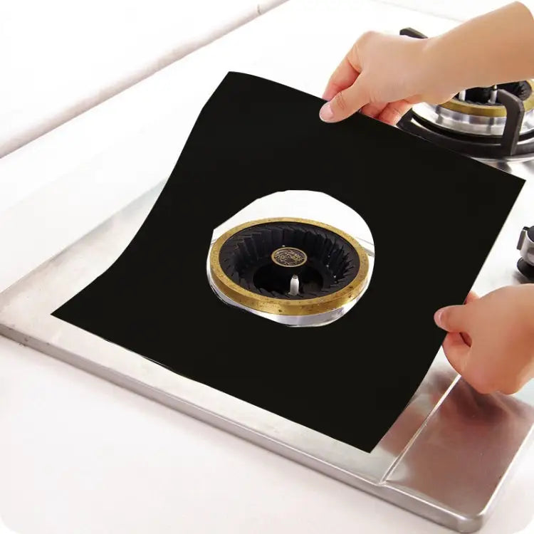 Gas Furnace Surface Ultra-thin Fibre Material Stovetop Protective Cleaning Pad Size: 27*27cm 0.08mm 0.08mm - 0.08mm