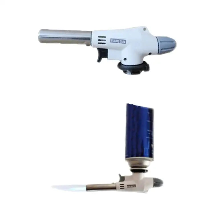 Gas Torch Flame Gun Blowtorch Cooking Soldering Butane Auto Lgnition Gas Burner Lighter Heating Welding Tools - 1