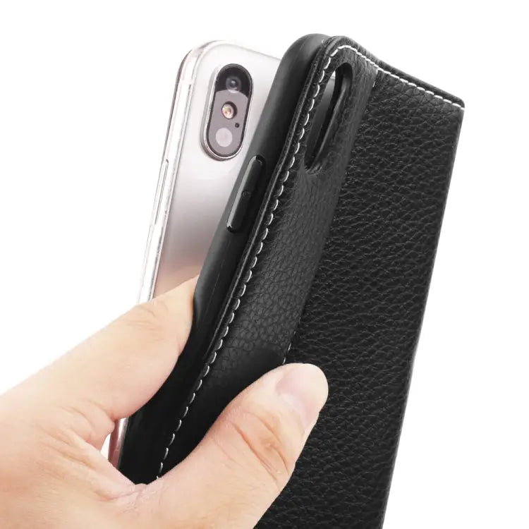GEBEI PU + TPU Horizontal Flip Protective Case with Holder & Card Slots For iPhone XR For iPhone XS Max For Galaxy S8