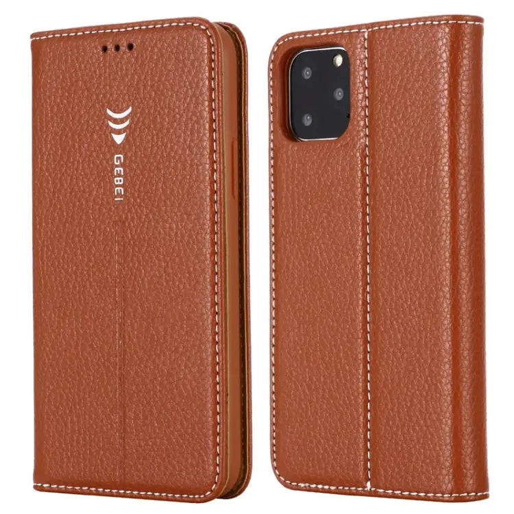 GEBEI PU + TPU Horizontal Flip Protective Case with Holder & Card Slots For iPhone 11 Pro For iPhone 11 For iPhone 11
