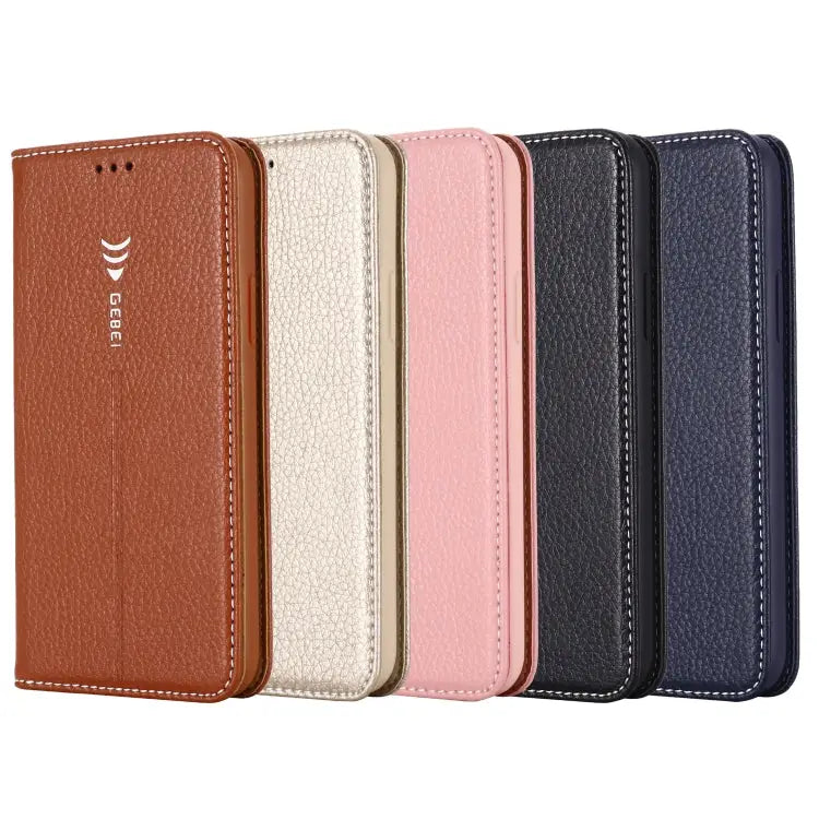 GEBEI PU + TPU Horizontal Flip Protective Case with Holder & Card Slots For iPhone 11 Pro For iPhone 11 For iPhone 11