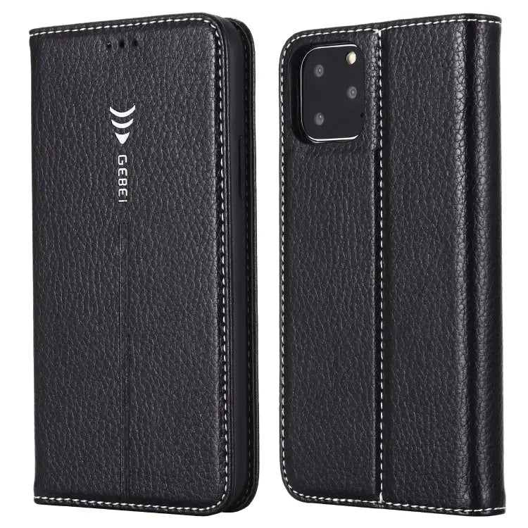 GEBEI PU + TPU Horizontal Flip Protective Case with Holder & Card Slots For iPhone 11 Pro For iPhone 11 For iPhone 11