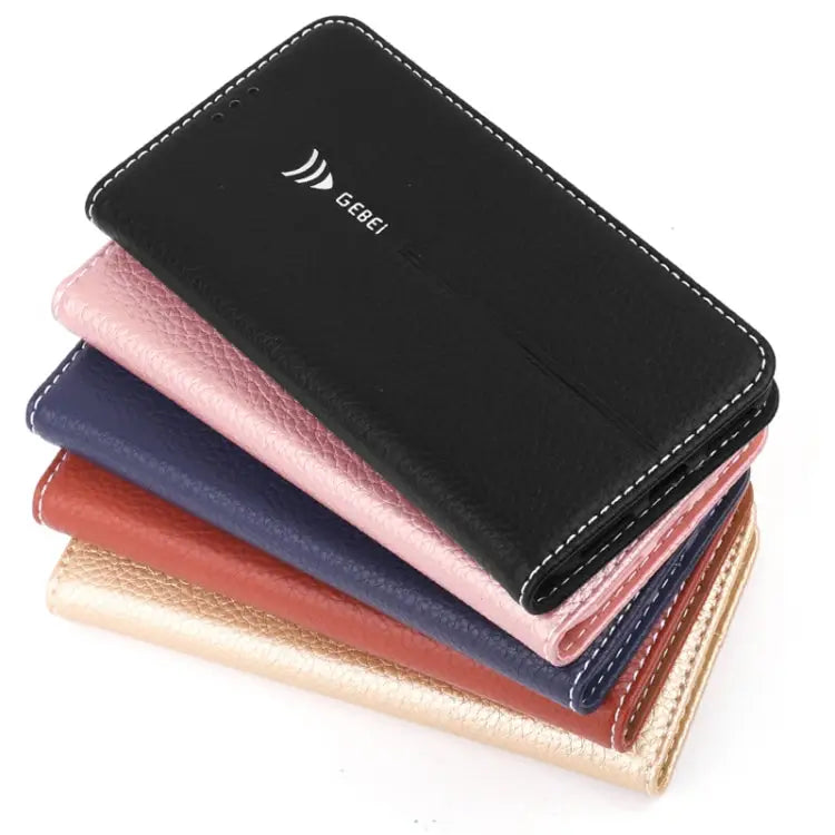 GEBEI PU + TPU Horizontal Flip Protective Case with Holder & Card Slots For iPhone XR For iPhone XS Max For Galaxy S8