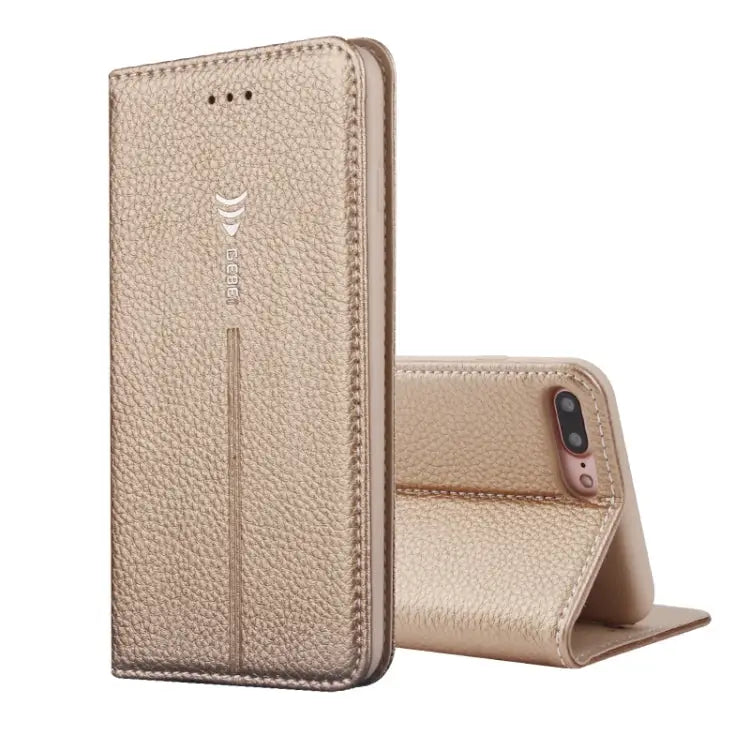 GEBEI PU + TPU Horizontal Flip Protective Case with Holder & Card Slots For iPhone 8 Plus & 7 Plus For iPhone SE 2020 &