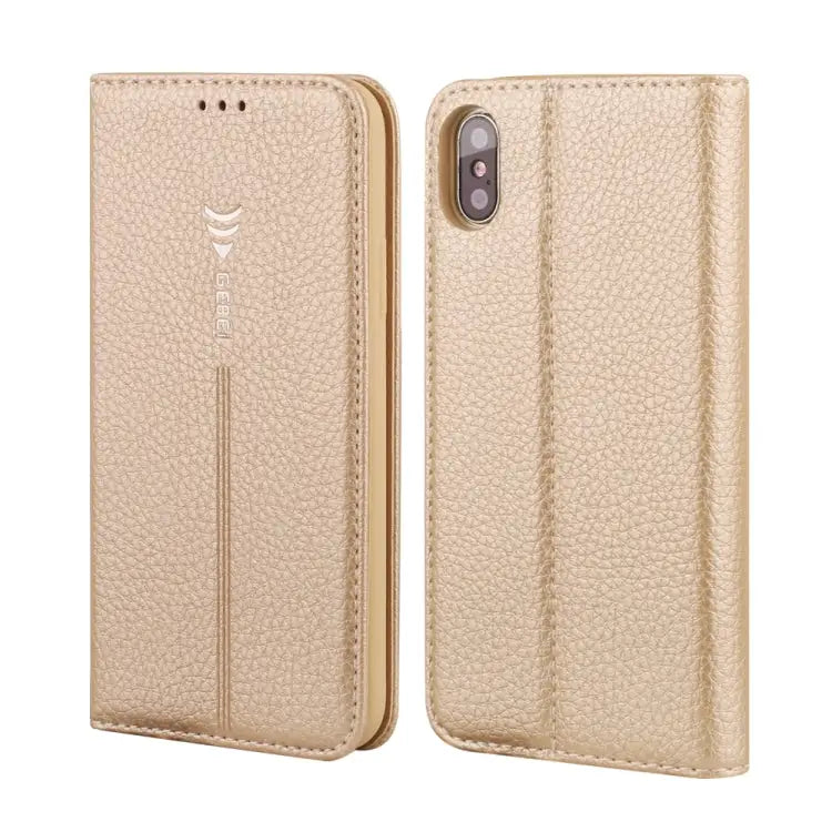 GEBEI PU + TPU Horizontal Flip Protective Case with Holder & Card Slots For iPhone 11 Pro For iPhone 11 For iPhone 11