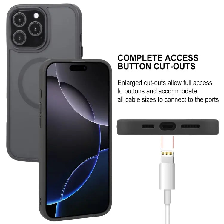 GEBEI Skin Feel MagSafe Magnetic Phone Case For iPhone 16 Pro Max For iPhone 16 Pro For iPhone 16 Plus For iPhone 16