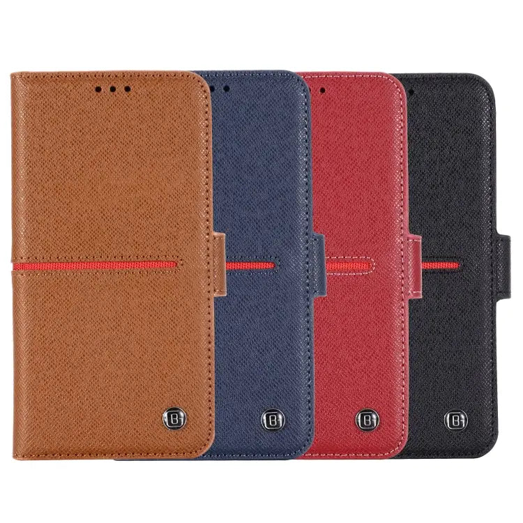 GEBEI Top-grain Leather Horizontal Flip Protective Case with Holder & Card Slots & Wallet & Photo Frame For iPhone 11