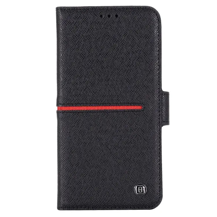 GEBEI Top-grain Leather Horizontal Flip Protective Case with Holder & Card Slots & Wallet & Photo Frame For iPhone 11