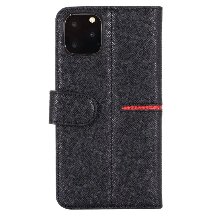 GEBEI Top-grain Leather Horizontal Flip Protective Case with Holder & Card Slots & Wallet & Photo Frame For iPhone 11