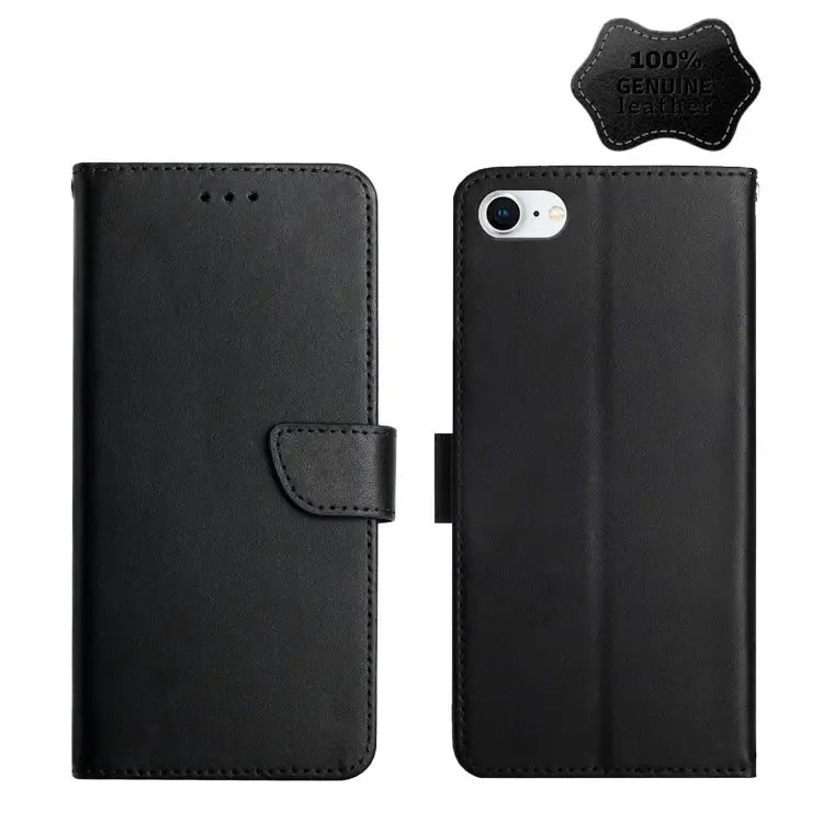 Genuine Leather Fingerprint-proof Horizontal Flip Phone Case For iPhone 7 For iPhone 7 Plus For iPhone 11 For iPhone 11
