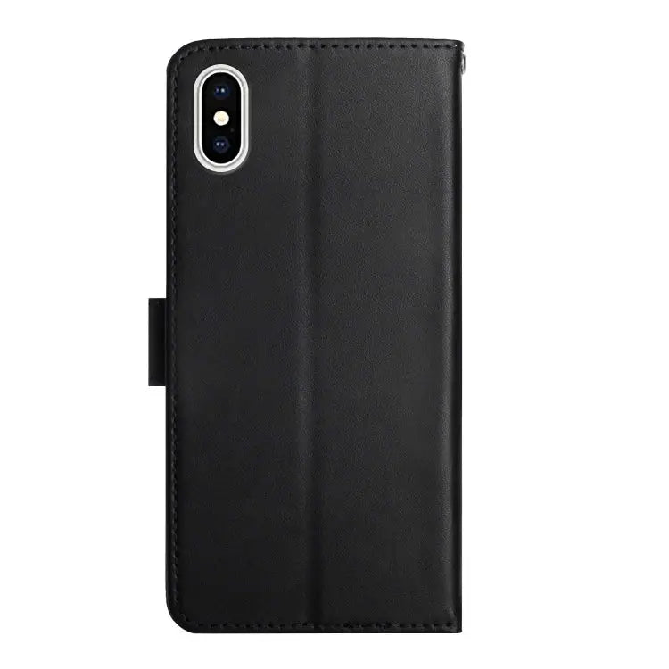 Genuine Leather Fingerprint-proof Horizontal Flip Phone Case For iPhone X For iPhone XR For iPhone XS Max - Apple