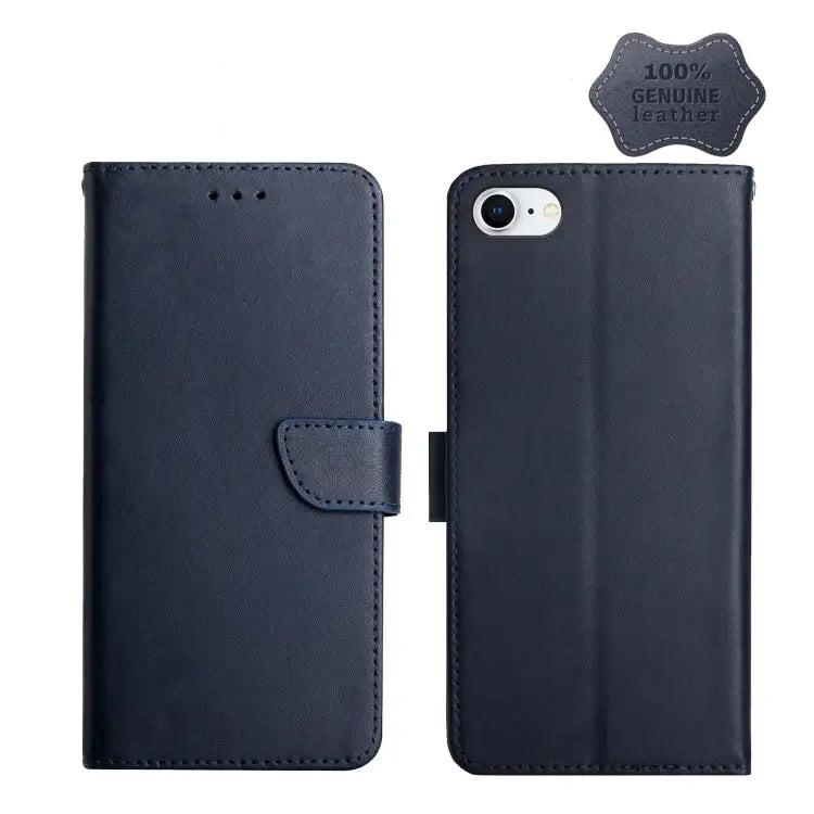 Genuine Leather Fingerprint-proof Horizontal Flip Phone Case For iPhone 7 For iPhone 7 Plus For iPhone 11 For iPhone 11