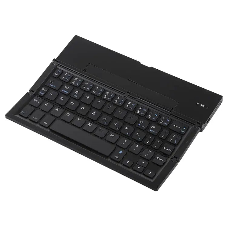 GK608 Ultra-thin Foldable Bluetooth V3.0 Keyboard Built-in Holder Support Android / iOS / Windows System GK608 (Black)