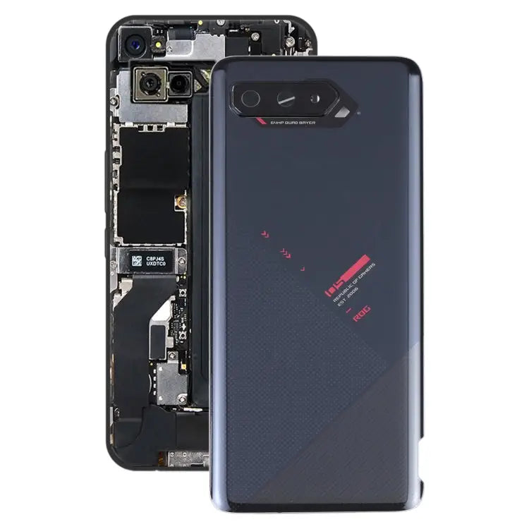Glass Battery Back Cover for Asus ROG Phone 5 ZS673KS For Asus ROG Phone 5 - For Asus ROG Phone 5