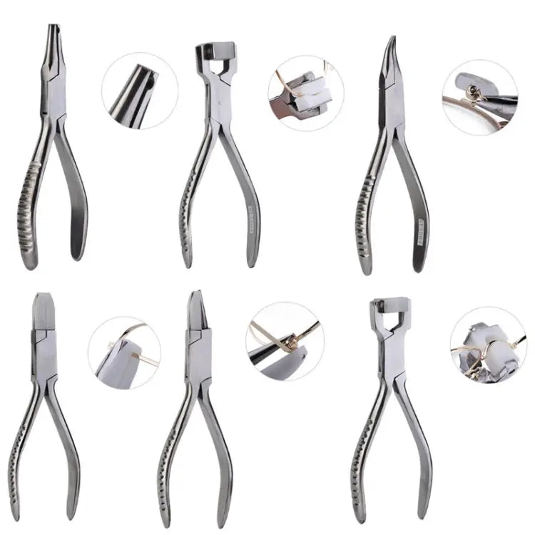 Glasses Repair Tool Pliers Set Nose Pad Temple Adjustment Tool Glasses Repair Tool Pliers - Glasses Repair Tool Pliers
