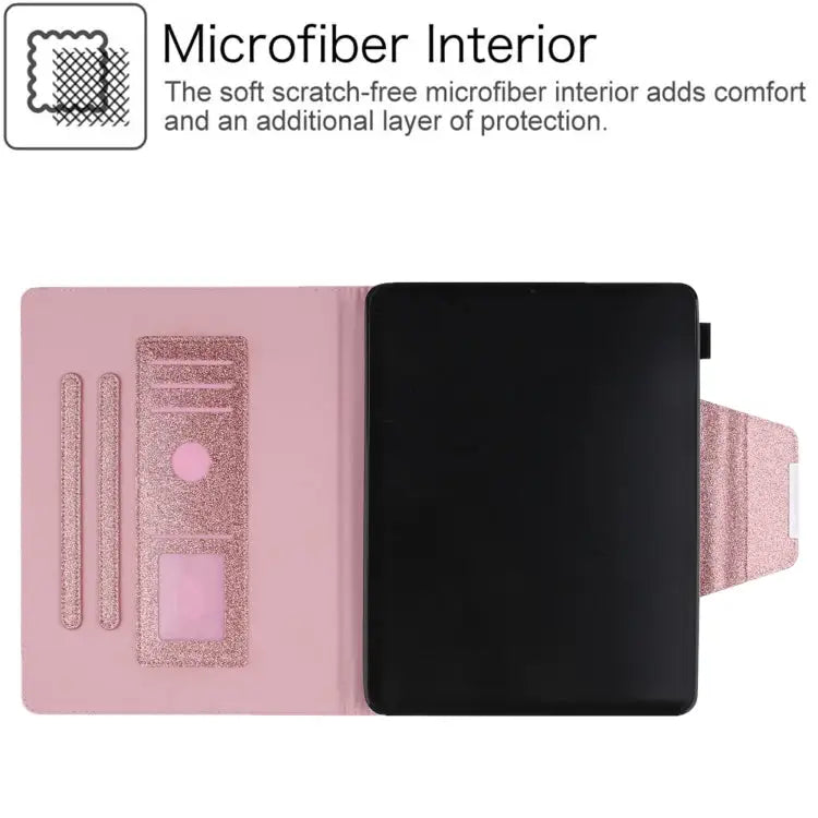 Glitter Powder Horizontal Flip Leather Case with Holder & Card Slot & Photo Frame & Wallet For iPad Pro 12.9 2022