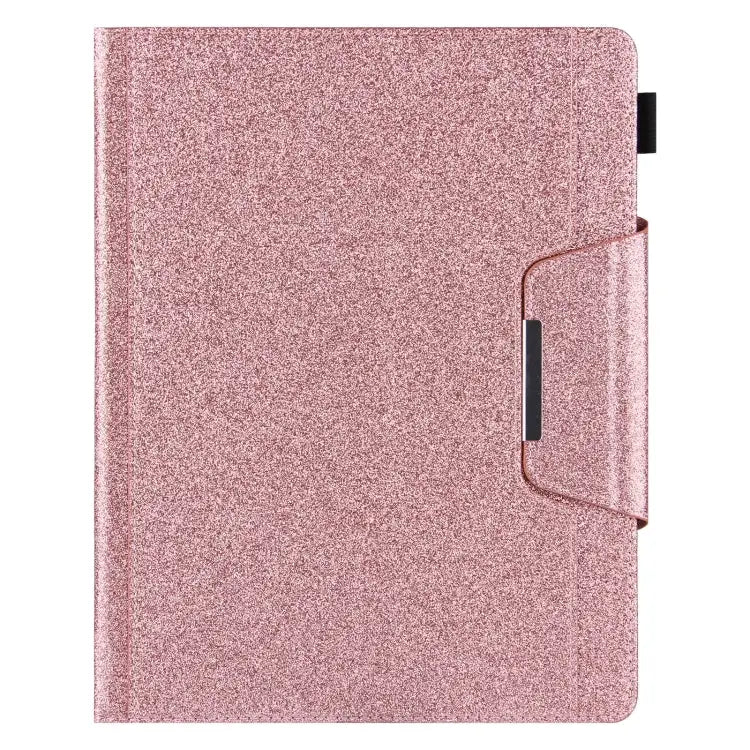 Glitter Powder Horizontal Flip Leather Case with Holder & Card Slot & Photo Frame & Wallet For iPad Pro 12.9 2022