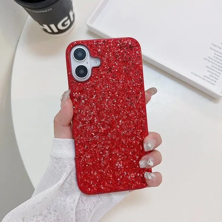 Glitter Powder Shockproof TPU Phone Case For iPhone 16 Pro Max For iPhone 16 Pro For iPhone 16 Plus For iPhone 16