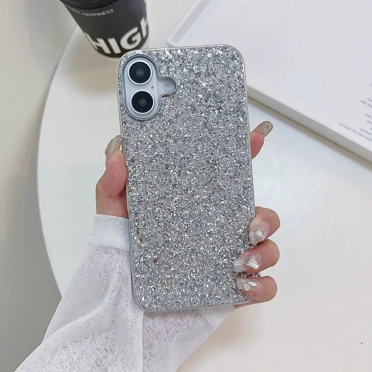 Glitter Powder Shockproof TPU Phone Case For iPhone 16 Pro Max For iPhone 16 Pro For iPhone 16 Plus For iPhone 16
