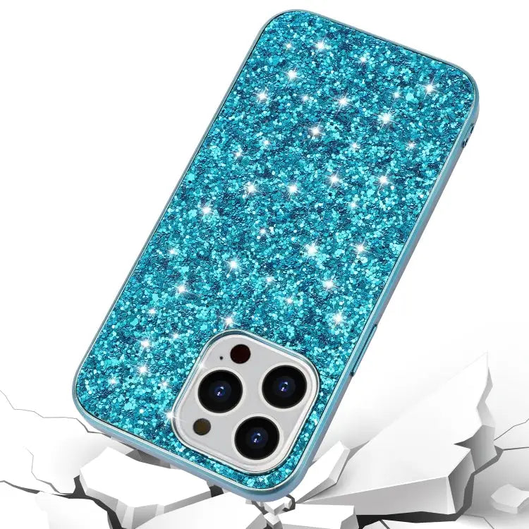 Glitter Powder Shockproof TPU Phone Case For iPhone 16 Pro Max For iPhone 16 Pro For iPhone 16 Plus For iPhone 16