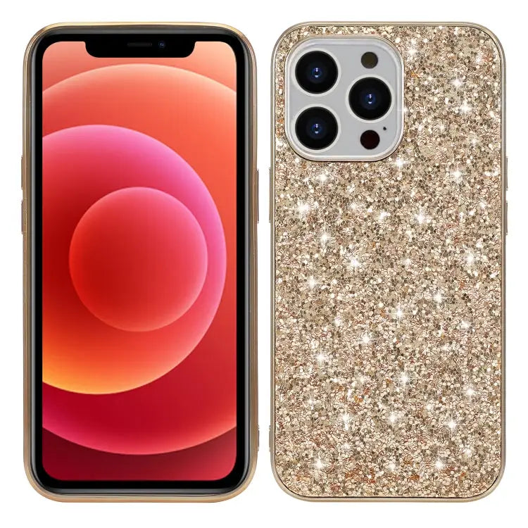 Glitter Powder Shockproof TPU Protective Case For iPhone 13 For iPhone 13 Mini For iPhone 13 Pro For iPhone 13 Pro Max