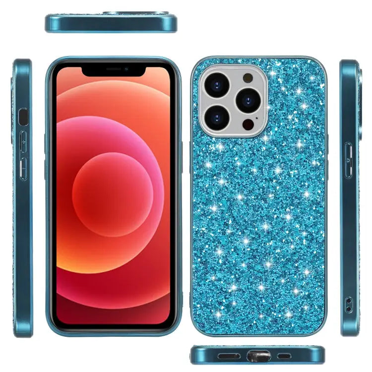 Glitter Powder Shockproof TPU Protective Case For iPhone 13 For iPhone 13 Mini For iPhone 13 Pro For iPhone 13 Pro Max