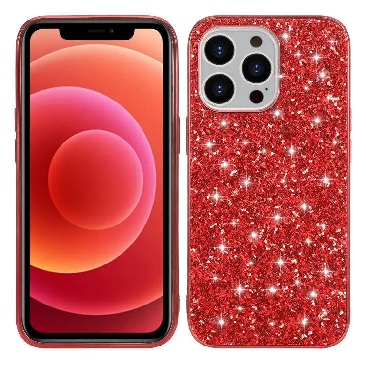 Glitter Powder Shockproof TPU Protective Case For iPhone 13 For iPhone 13 Mini For iPhone 13 Pro For iPhone 13 Pro Max