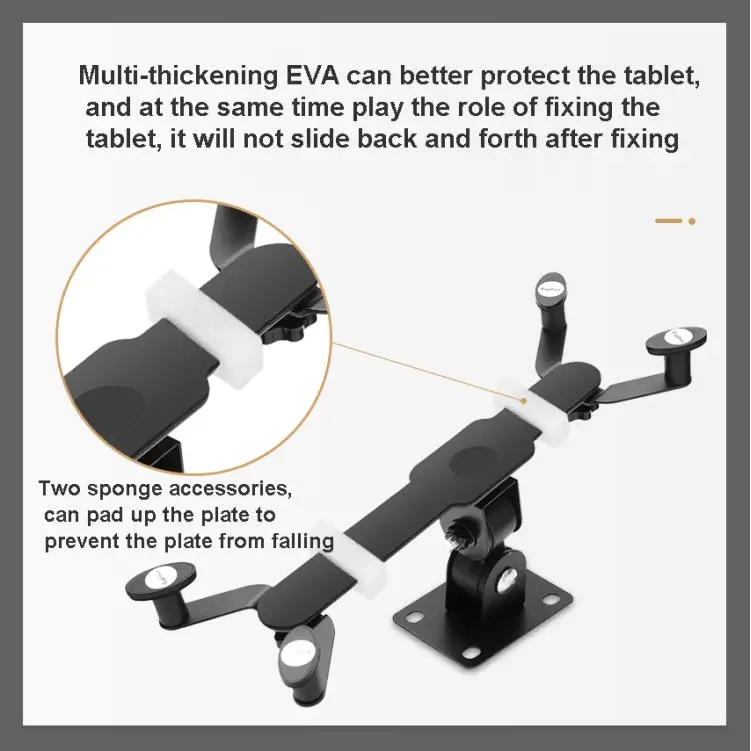 GMS-02 Anti-Theft Wall Mount Tablet PC Bracket - Tablet PC Bracket