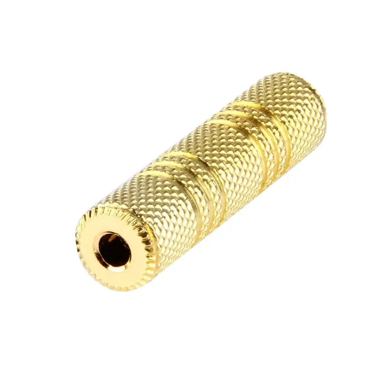 Gold Plated 3.5mm Female to 3.5mm Stereo Jack Adaptor Socket Adapter 3.5mm Female to Female - 3.5mm Female to Female