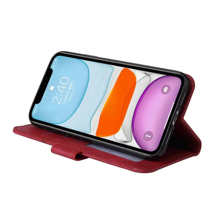 GQUTROBE Right Angle Leather Phone Case For iPhone 11 Pro For iPhone 11 Pro Max For iPhone X / XS For iPhone XR - Apple