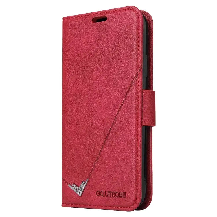 GQUTROBE Right Angle Leather Phone Case For iPhone 12 mini For iPhone 12 Pro For iPhone 12 Pro Max For iPhone 11