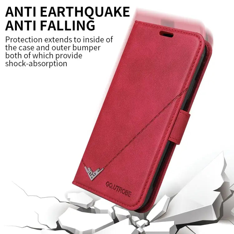 GQUTROBE Right Angle Leather Phone Case For iPhone 12 mini For iPhone 12 Pro For iPhone 12 Pro Max For iPhone 11