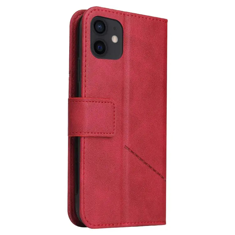 GQUTROBE Right Angle Leather Phone Case For iPhone 12 mini For iPhone 12 Pro For iPhone 12 Pro Max For iPhone 11
