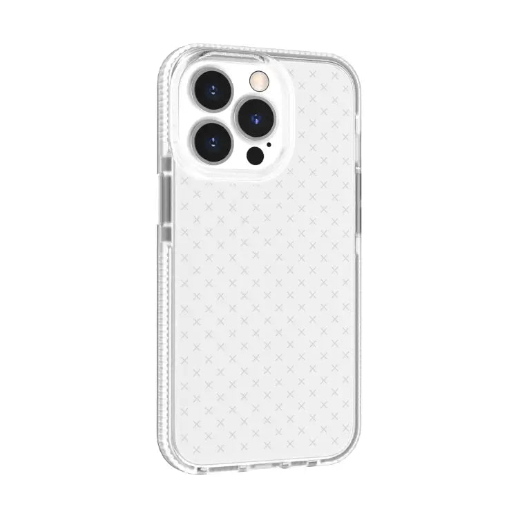 Grid Pattern Shockproof Transparent TPU Phone Case For iPhone 13 Pro Max For iPhone 13 Pro For iPhone 13 For iPhone 13