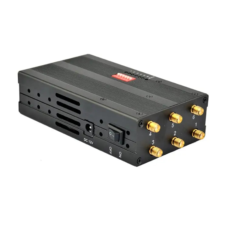 GSM / CDMA / DCS / PCS / 3G / Wifi / GPS / LOJACK Mobile Phone Signal Breaker / Jammer / Isolator Coverage: 20meters
