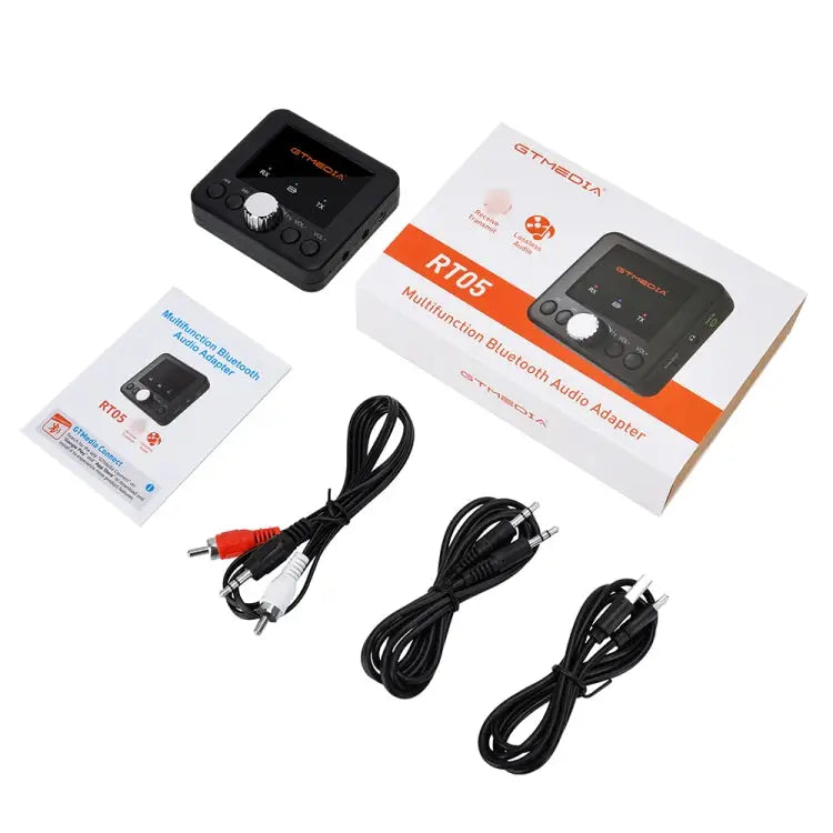 GTMEDIA RT05 Bluetooth 5.0 Audio Receiver & Transmitter 2 in 1 Adapter RT05 - RT05