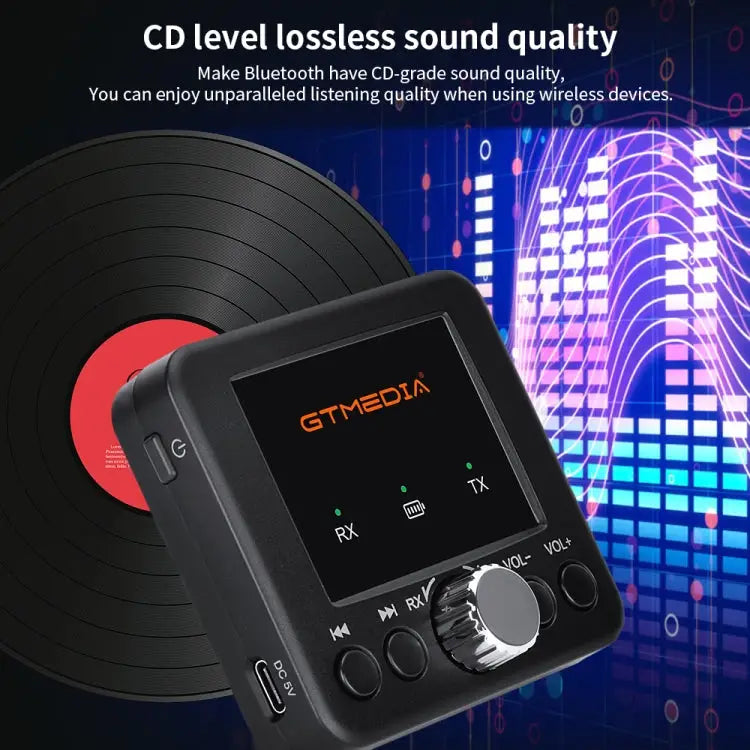 GTMEDIA RT05 Bluetooth 5.0 Audio Receiver & Transmitter 2 in 1 Adapter RT05 - RT05