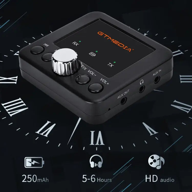 GTMEDIA RT05 Bluetooth 5.0 Audio Receiver & Transmitter 2 in 1 Adapter RT05 - RT05