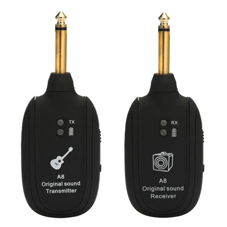 Guitar Wireless Transmitter Receiver A8 Electric Guitar Wireless Connection System Pickups Guitar Wireless Transmitter