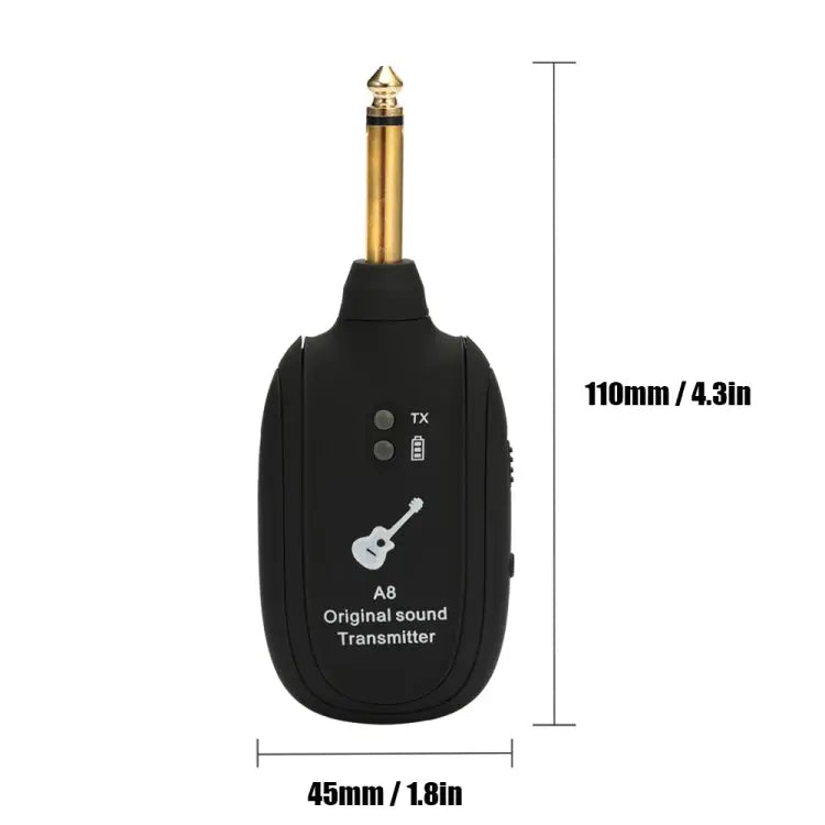 Guitar Wireless Transmitter Receiver A8 Electric Guitar Wireless Connection System Pickups Guitar Wireless Transmitter