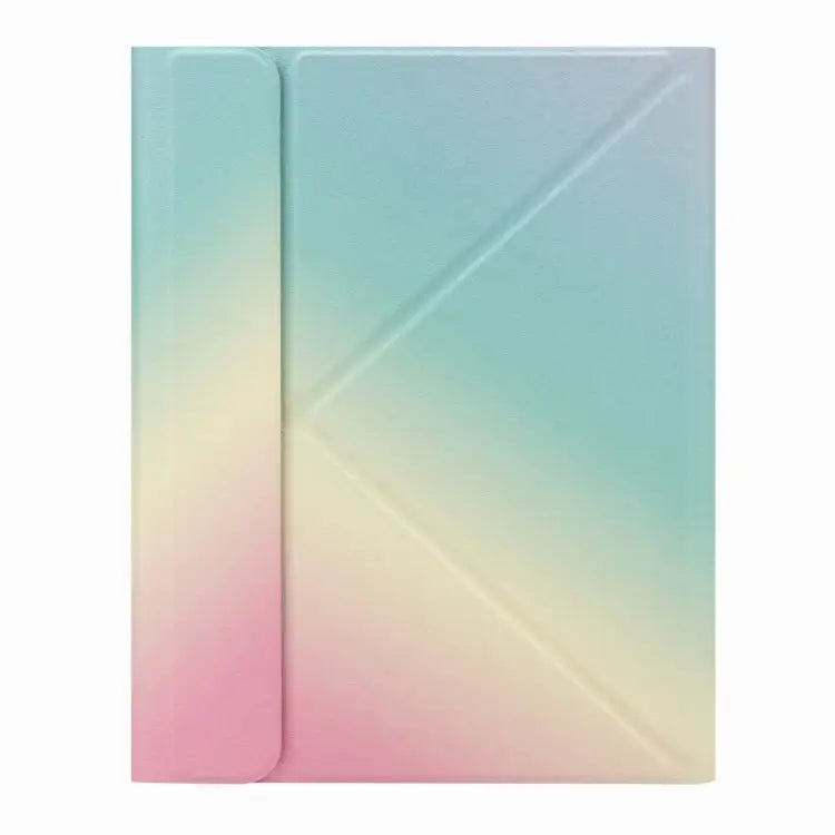 H-102 Bluetooth Keyboard Leather Case with Rear Three-fold Holder For iPad 10.2 2020 & 2019 / Pro 10.5 inch For iPad