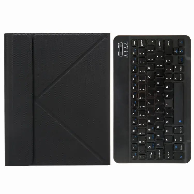 H-102 Bluetooth Keyboard Leather Case with Rear Three-fold Holder For iPad 10.2 2020 & 2019 / Pro 10.5 inch For iPad