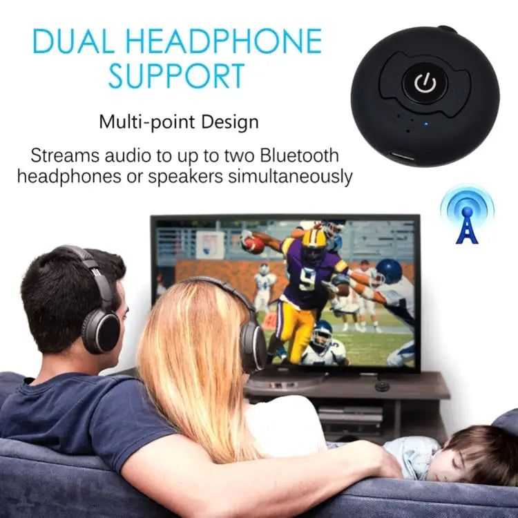 H366T Portable Multi-point Bluetooth 4.0 Audio Transmitter for iPhone Samsung HTC Sony Google Huawei Xiaomi and other
