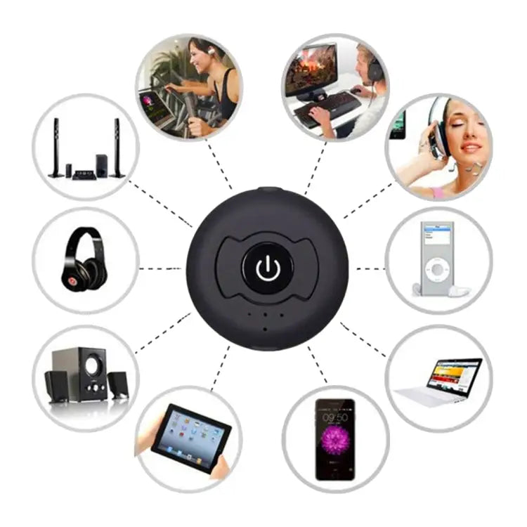 H366T Portable Multi-point Bluetooth 4.0 Audio Transmitter for iPhone Samsung HTC Sony Google Huawei Xiaomi and other