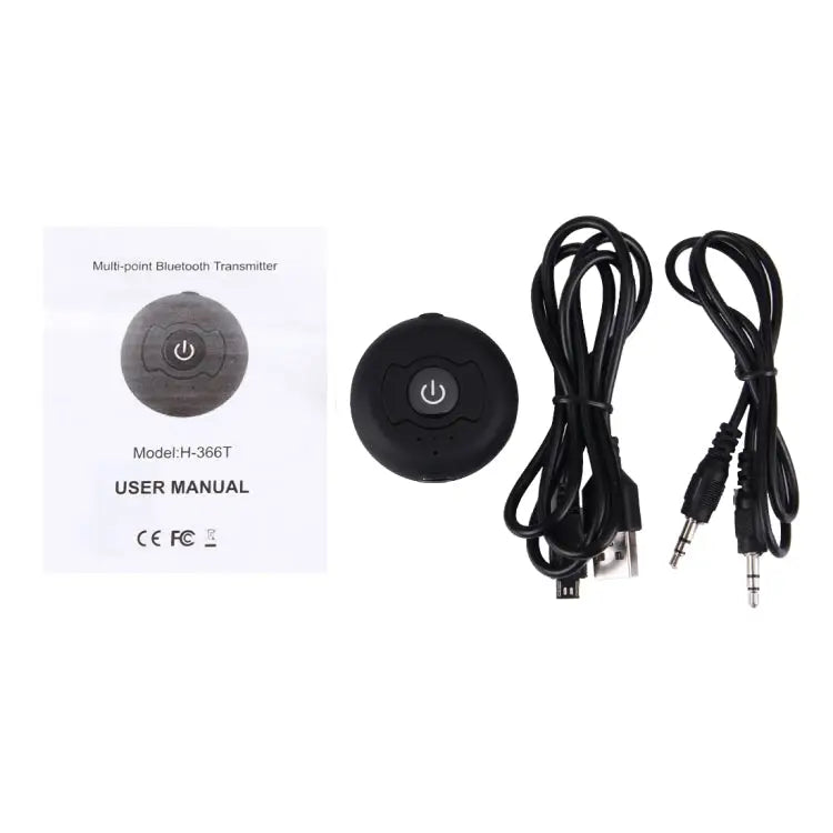 H366T Portable Multi-point Bluetooth 4.0 Audio Transmitter for iPhone Samsung HTC Sony Google Huawei Xiaomi and other